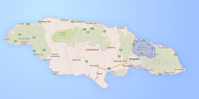 地図の青山ジャマイカ