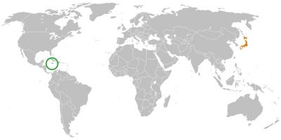 ジャマイカは、世界地図